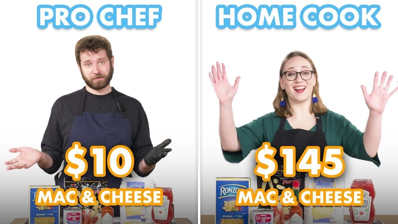 145 vs 10 Mac Cheese: Pro Chef Home Cook Swap Ingredients,