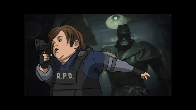 Resident Evil 2 Remake побегушки с Тираном, , Run with Mr.