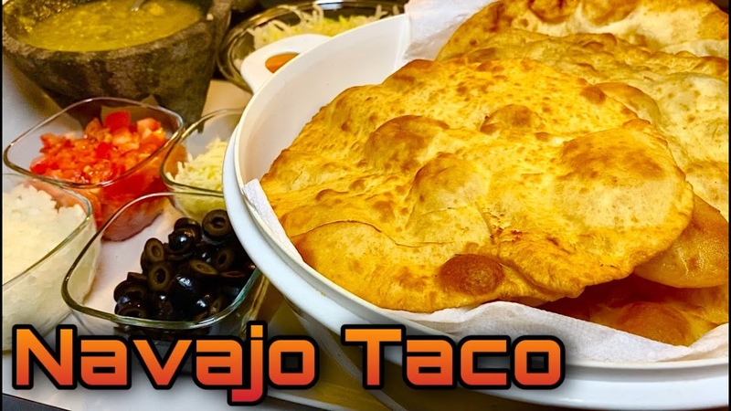NAVAJO TACO Indian Fry Bread