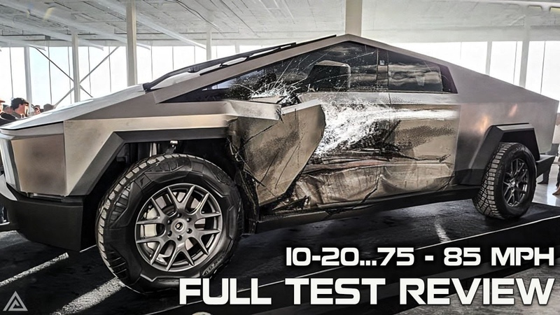 Hows Cybertruck Official Version Demonstrates Safe Detail of Crash Tests, Specs, Part