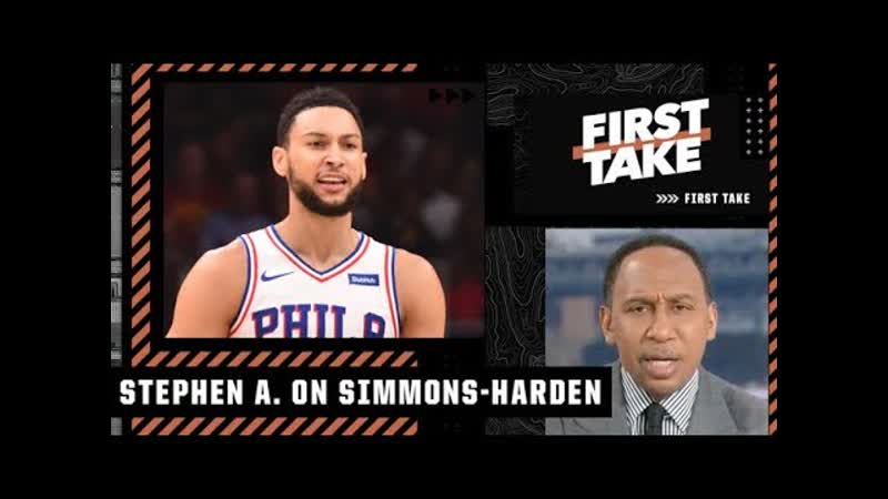 Stephen A. makes the case for the 76ers Nets to NOT swap Ben Simmons and James Harden, First