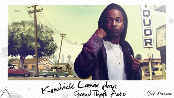 Kendrick Lamar Plays GTA
