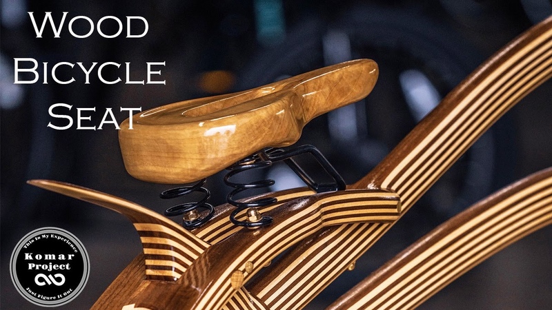 Making a Wood Bicycle Seat for a Wood