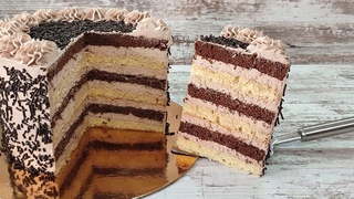 Ohne Gelatine und Backpulver! Leckerster Schokokuchen mit Eisgeschmack! Schmilzt im Mund!