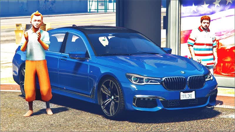РЕАЛЬНАЯ ЖИЗНЬ ДЖИММИ В GTA 5 ПОДАРИЛ СЫНУ BMW 760 Li ПОДАРОК