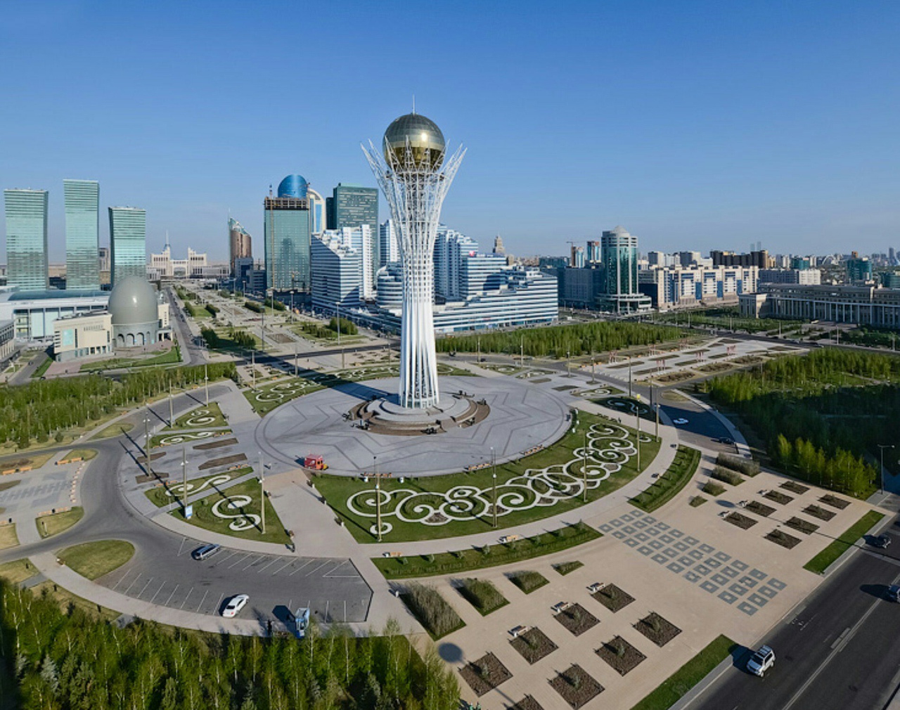 Астана Центральная площадь