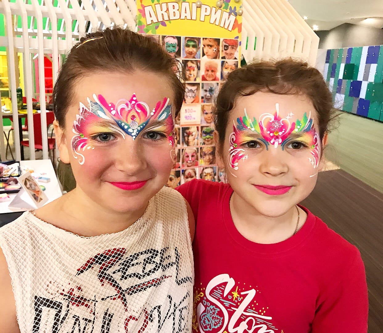 Аквагрим на праздник: найдено 86 изображений