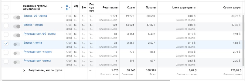 Скриншот из РК