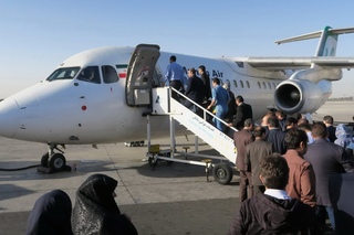 Перелет Тегеран - Исфахан на Avro RJ100 а/к Mahan Air