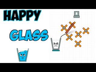 Happy Glass Level 48-55 - puzzle, conundrum, jigsaw, riddle (Android, iOS).