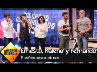 Aprendiendo ruso con el teléfono escacharrado - El Hormiguero 3.0