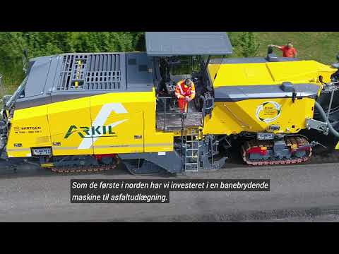 Arkils BSM maskine Bitumen Stabiliseret