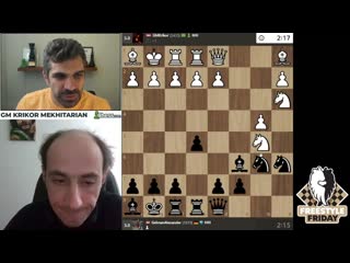 Повторюшка - дядя Хрюшка. ГМ Крикор Мехитарян vs IM Шура Гельман #chess #шахматы #freestyle