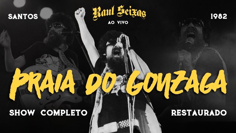 Raul Seixas Ao Vivo na Praia do Gonzaga (1982) Completo e