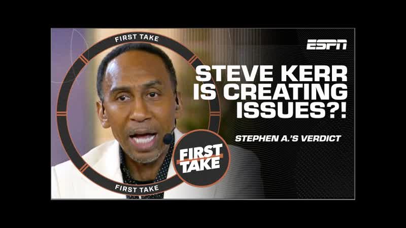 Stephen A. thinks Steve Kerr is FULL OF IT with Team USA rotation issues , First