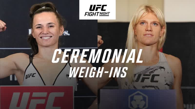 UFC Atlantic City: Ceremonial Weigh