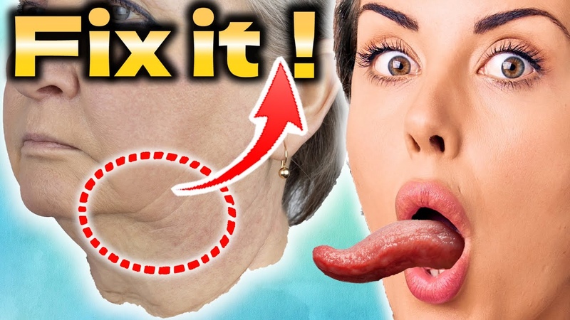 Twist your Tongue 10 Times a Day Removes Sagging around your Jaw, Neck and Double