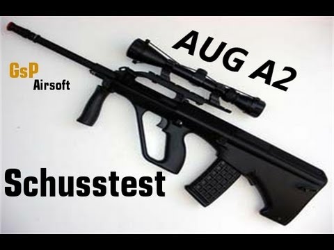 AUG A2 Softair (1 Joule) Schusstest Gs P