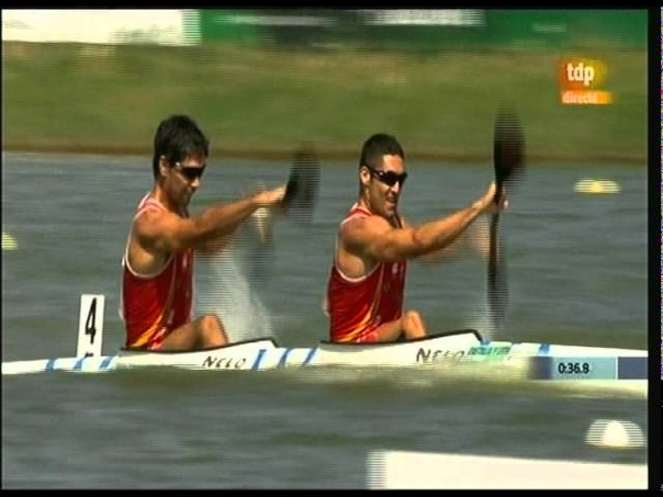 DIEGO PIÑ A VICTOR RODRIGUEZk2 MEN 500 FINAL B SZEGED