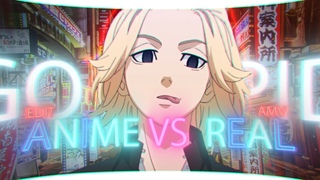 Anime VS Real Life  Mikey 540 kick - Go stupid Edit/AMV