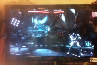 Injustice at SDCC Nightwing vs Cyborg