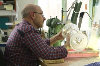 Hands-on Craftsmanship…Creating the Crystal Globes
